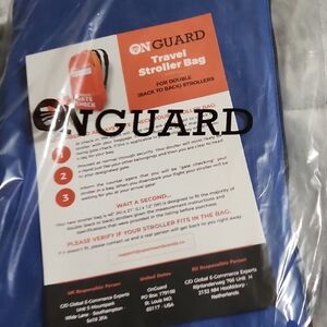 BNWT ONGUARD Blue Travel Stroller Bag